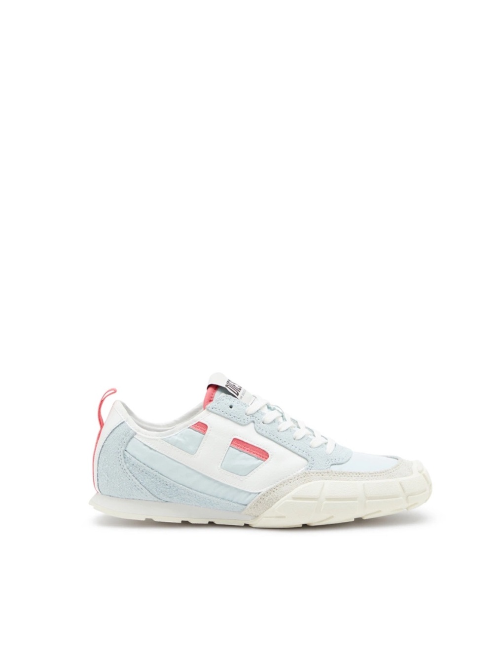 Diesel Light Blue and Pink Low-Top Sneakers women